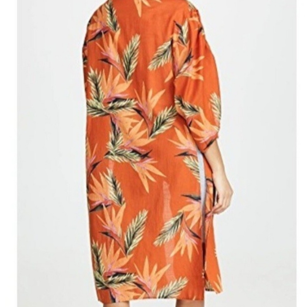 EUC! Intimately Free People - Read My Palm Kimono in Terracotta - Size M - Picture 7 of 9